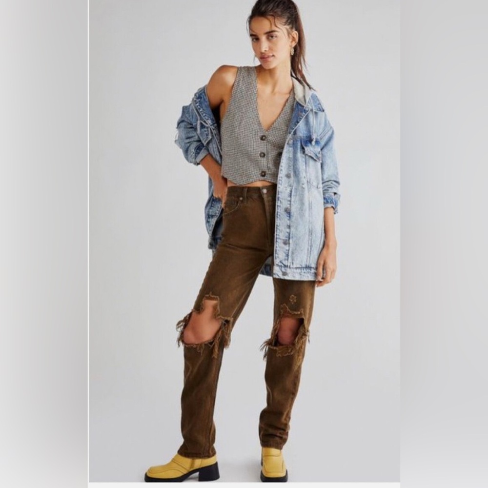 11-Free People High Rise Lasso Jeans